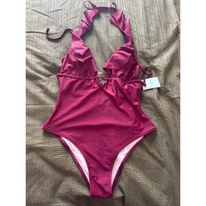 Cushe Women's One Piece Swimsuit - Burgundy
